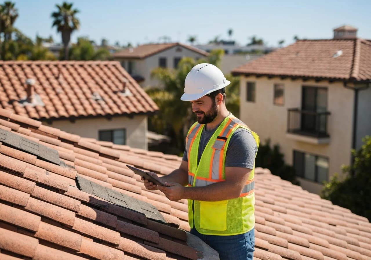 Roof inspection San Diego
