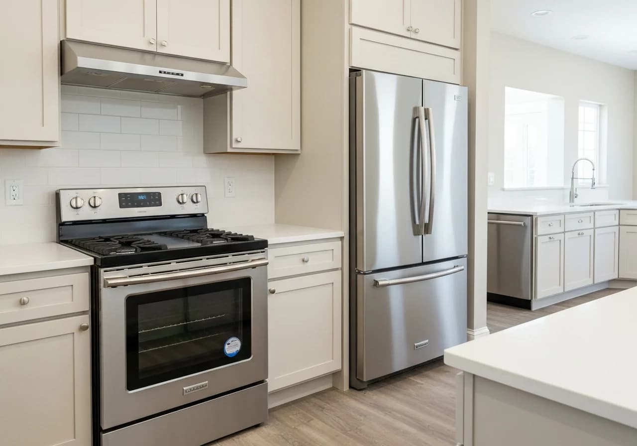 New stainless appliances San Diego kitchen