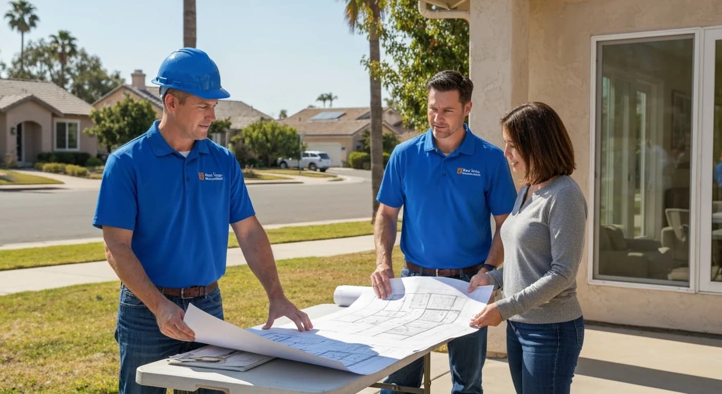 Reviewing ADU plans San Diego